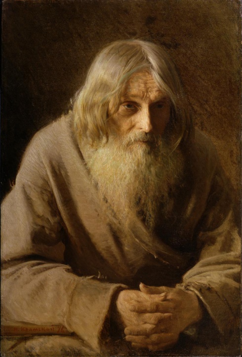 Крамской И.Н. (1837—1887). Старик-крестьянин. 1876