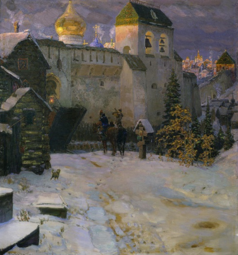 Васнецов А.М.  (1856—1933). Старорусский город. 1899