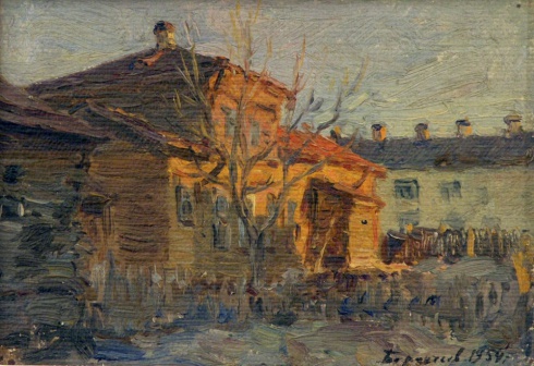 Дом на Вологодской улице. 1954