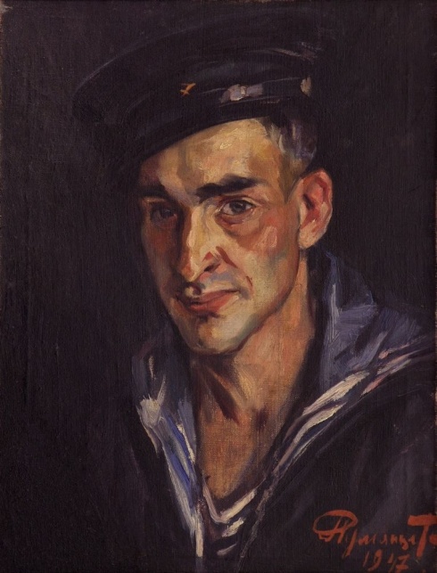 Портрет моряка. Алексей. 1947